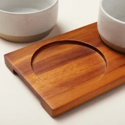 Wood Paddle With 4 Speckled Stoneware Bowls - Hearth & Hand™ With Magnolia -Chic Home Decor Sale Shop GUEST 00f3ff25 0987 4354 92c6 36d7aa772a7e