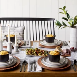 8" Stoneware Reactive Glaze Salad Plate - Hearth & Hand™ With Magnolia -Chic Home Decor Sale Shop GUEST 05525bfe cf23 42e0 b274 e67d1990233a