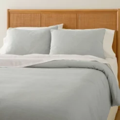 Heathered Stripe Comforter & Sham Set Jet Gray/Sour Cream - Hearth & Hand™ With Magnolia -Chic Home Decor Sale Shop GUEST 0606b777 0300 43bb b1cd 22bbc6c3a7f5