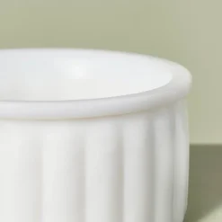 Ribbed Milk Glass Bathroom Trinket Dish White - Hearth & Hand™ With Magnolia 5 Ribbed Milk Glass Bathroom Trinket Dish White - Hearth & Hand™ With Magnolia -Chic Home Decor Sale Shop GUEST 11692f3a 653d 42aa 857c 25e0fc7e1132