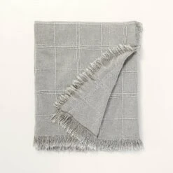 Textured Grid Lines Dobby Throw Blanket - Hearth & Hand™ With Magnolia -Chic Home Decor Sale Shop GUEST 1321e055 5bea 4e67 b370 4124d79481cf