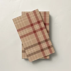 16ct Fall Plaid Paper Guest Towels Burgundy/Brown - Hearth & Hand™ With Magnolia -Chic Home Decor Sale Shop GUEST 22aa7031 a51c 4b2d 9747 75fe865a13e7