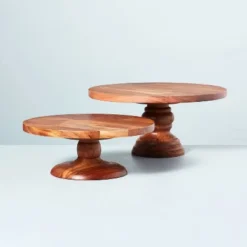 11" Wooden Cake Stand - Hearth & Hand™ With Magnolia -Chic Home Decor Sale Shop GUEST 239e33c4 159a 441c a2c4 38d6fd007af5