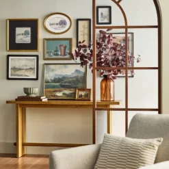 6.5"x8.5" Horizontal Landscape Road Framed Wall Art - Hearth & Hand™ With Magnolia