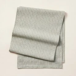 Textured Stripe Woven Table Runner Sage Green - Hearth & Hand™ With Magnolia -Chic Home Decor Sale Shop GUEST 2782e5d5 f3c0 4120 8942 6bff0cdf22be