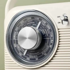 Retro Portable AM/FM Bluetooth Radio Cream - Hearth & Hand™ With Magnolia -Chic Home Decor Sale Shop GUEST 2add7984 18c8 4043 9cf4 bcdbd7d3b28a