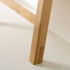 71" Standing Wood Framed Mirror Natural - Hearth & Hand™ With Magnolia -Chic Home Decor Sale Shop GUEST 35db195e 7987 4933 82c1 b2b22975adb3