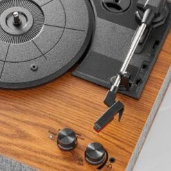 3-Speed Record Player Brown/Gray - Hearth & Hand™ With Magnolia -Chic Home Decor Sale Shop GUEST 38f5f3a4 be30 4624 9c9a 3488c5481e06