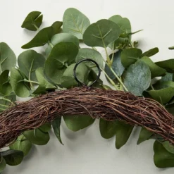 24" Faux Seeded Eucalyptus Wreath - Hearth & Hand™ With Magnolia -Chic Home Decor Sale Shop GUEST 3d7ecc78 94d6 48fc 863e 0b71f2a7dee9