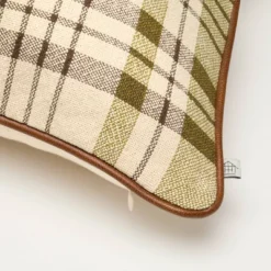 14"x20" Plaid Lumbar Toss Pillow Green - Hearth & Hand™ With Magnolia -Chic Home Decor Sale Shop GUEST 415eec70 bb60 4246 8ca2 1108df80a01f