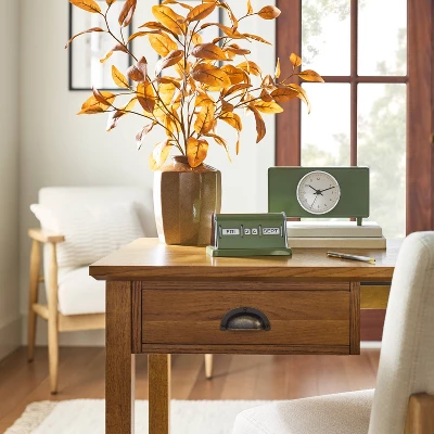 Perpetual Calendar Green/Chrome - Hearth & Hand™ With Magnolia 1 Perpetual Calendar Green/Chrome - Hearth & Hand™ With Magnolia