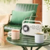 Retro Portable AM/FM Bluetooth Radio Cream - Hearth & Hand™ With Magnolia