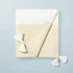 Tasseled Color Block Woven Throw Blanket - Hearth & Hand™ With Magnolia -Chic Home Decor Sale Shop GUEST 49823eff bab3 42b1 9eed 76b0cb16af7e