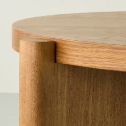 Wood Round Coffee Table Natural - Hearth & Hand™ With Magnolia -Chic Home Decor Sale Shop GUEST 51a4e649 cdb3 4863 b979 02c75088c2c7