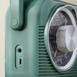 Retro Portable AM/FM Bluetooth Radio Green - Hearth & Hand™ With Magnolia -Chic Home Decor Sale Shop GUEST 581ab079 da5d 45cb b3b1 25f247ea8b68