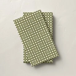 16ct Gingham Paper Guest Towels Green - Hearth & Hand™ With Magnolia -Chic Home Decor Sale Shop GUEST 5863a69d f6fe 48c4 820f ef1a222e0d9a