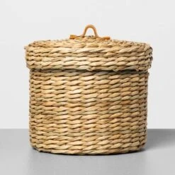Woven Bath Storage Canister Beige - Hearth & Hand™ With Magnolia -Chic Home Decor Sale Shop GUEST 587edaef cf59 4ead 8ace 96b1d31b34d2