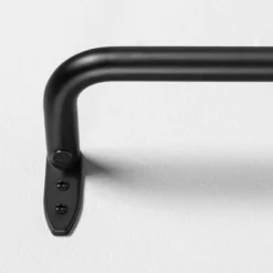 French Return Curtain Rod Matte Black - Hearth & Hand™ With Magnolia -Chic Home Decor Sale Shop GUEST 5987b0dc 45b5 499b b3b8 5ff71a48bb8d