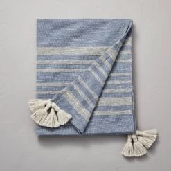 Heathered Stripe Tasseled Woven Throw Blanket - Hearth & Hand™ With Magnolia -Chic Home Decor Sale Shop GUEST 7875158e b8bb 4d10 98bc dd0b4288eb91