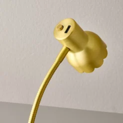 Scalloped Brass Clip Light (Includes LED Light Bulb) - Hearth & Hand™ With Magnolia -Chic Home Decor Sale Shop GUEST 788947ae b65e 43bb 8b79 3873f4ef0556