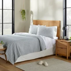 Alternating Stripe Matelassé Pillow Sham - Hearth & Hand™ With Magnolia