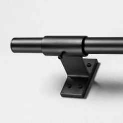 Steel Curtain Rod Matte Black - Hearth & Hand With Magnolia -Chic Home Decor Sale Shop GUEST 93451e14 271e 4685 a29b 53f19cc87dba