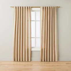 Fleck Stripe Leno Weave Curtain Panel Natural - Hearth & Hand™ With Magnolia -Chic Home Decor Sale Shop GUEST 9976e7d5 9983 49c8 a432 f89edf15ed43