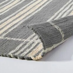 Wool Blend Variegated Stripe Area Rug Dark Gray - Hearth & Hand™ With Magnolia -Chic Home Decor Sale Shop GUEST 9dd02d18 6d5e 42bb a6fd 2ce15248043f