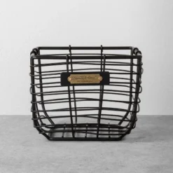 Wire Storage Basket Black - Hearth & Hand With Magnolia -Chic Home Decor Sale Shop GUEST 9efe2300 6485 4139 a4f9 0d72fff69623