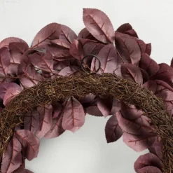 26" Black Plum Leaf Fall Wreath - Hearth & Hand™ With Magnolia -Chic Home Decor Sale Shop GUEST a3b498f1 bdc5 46ec ab5e 3706dc5ad0b0