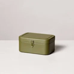 Decorative Metal Storage Box Green - Hearth & Hand™ With Magnolia -Chic Home Decor Sale Shop GUEST a8afceba 0ae7 4309 ba71 a0e1832484a9