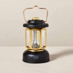 LED Lantern Black/Gold - Hearth & Hand™ With Magnolia -Chic Home Decor Sale Shop GUEST b6e0871e cb05 4956 a6b1 d628b3c5808e