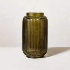 Ribbed Glass Jug Vase Dark Green - Hearth & Hand™ With Magnolia -Chic Home Decor Sale Shop GUEST bddfea06 0cdf 4e99 9686 d59b3e8abd18