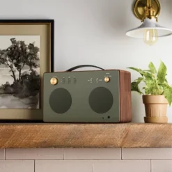 Brass Dolby Speaker Forest Green - Hearth & Hand™ With Magnolia