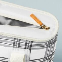 Soft-Sided 20can/19qt Plaid Backpack Cooler - Black/Gray/White - Hearth & Hand™ With Magnolia -Chic Home Decor Sale Shop GUEST c90fea2f d737 489f 978a 68c41ebd50fd