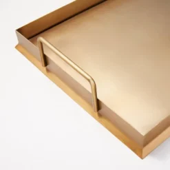Beveled 12" X 16" Metal Decor Tray Brass Finish - Hearth & Hand™ With Magnolia -Chic Home Decor Sale Shop GUEST d65f60f1 7931 46c6 9fde 1ee80041ecb1