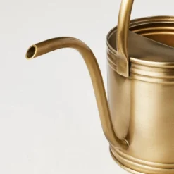 1L Accented Metal Watering Can Brass Finish - Hearth & Hand™ With Magnolia -Chic Home Decor Sale Shop GUEST d8d9fd9e ae1a 452a a0ad d7dc1e4a0d5e