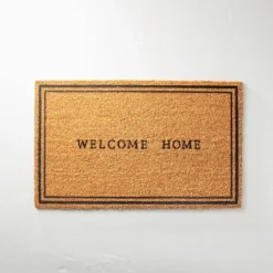 Welcome Home Coir Doormat Tan/Black - Hearth & Hand™ With Magnolia -Chic Home Decor Sale Shop GUEST e0df802f 5d22 49c4 8569 c660416bbdb1