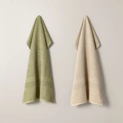 Set Of 2 Striped Terry Kitchen Towels - Hearth & Hand™ With Magnolia -Chic Home Decor Sale Shop GUEST e445a420 c9a7 4b0d b344 766149085892