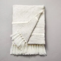 Heathered Stripe Woven Throw Blanket - Hearth & Hand™ With Magnolia -Chic Home Decor Sale Shop GUEST e8ea1114 2902 4a51 958f f35475e1447e