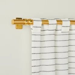 Blanket Stitch Curtain Panel Dark Gray/Cream - Hearth & Hand™ With Magnolia -Chic Home Decor Sale Shop GUEST ece4abbc 9ca7 4c04 a6cf 69f1ec5d040c