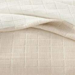 Textured Grid Coverlet Beige - Hearth & Hand™ With Magnolia -Chic Home Decor Sale Shop GUEST edd1f9cd b0b5 4020 bcc3 e11bcddfaa63