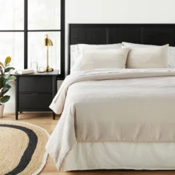 Slub Center Stripe Comforter Set - Hearth & Hand™ With Magnolia -Chic Home Decor Sale Shop GUEST f2667ca1 8c6b 4952 ac47 8de55103570d