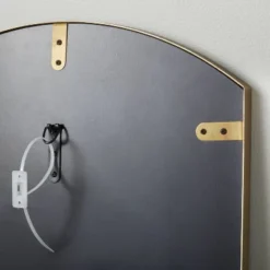 Arched 19"x64" Rectangular Metal Leaning Floor Mirror Brass - Hearth & Hand™ With Magnolia -Chic Home Decor Sale Shop GUEST f28ffd4f e41e 45ca b5e1 063a548aca22