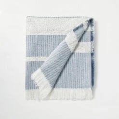 Dimensional Stripe Dobby Throw Blanket - Hearth & Hand™ With Magnolia -Chic Home Decor Sale Shop GUEST fd8ceb53 5095 4e97 b578 9439f901185a